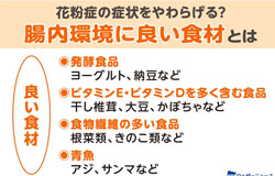 スギ花粉の飛散が本格化 花粉症の症状をやわらげる食生活